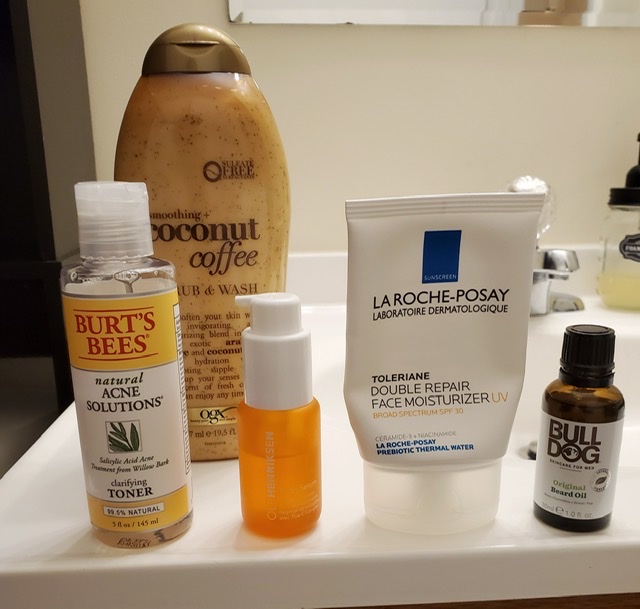 Easy men’s skincare routine, morning skincare routine