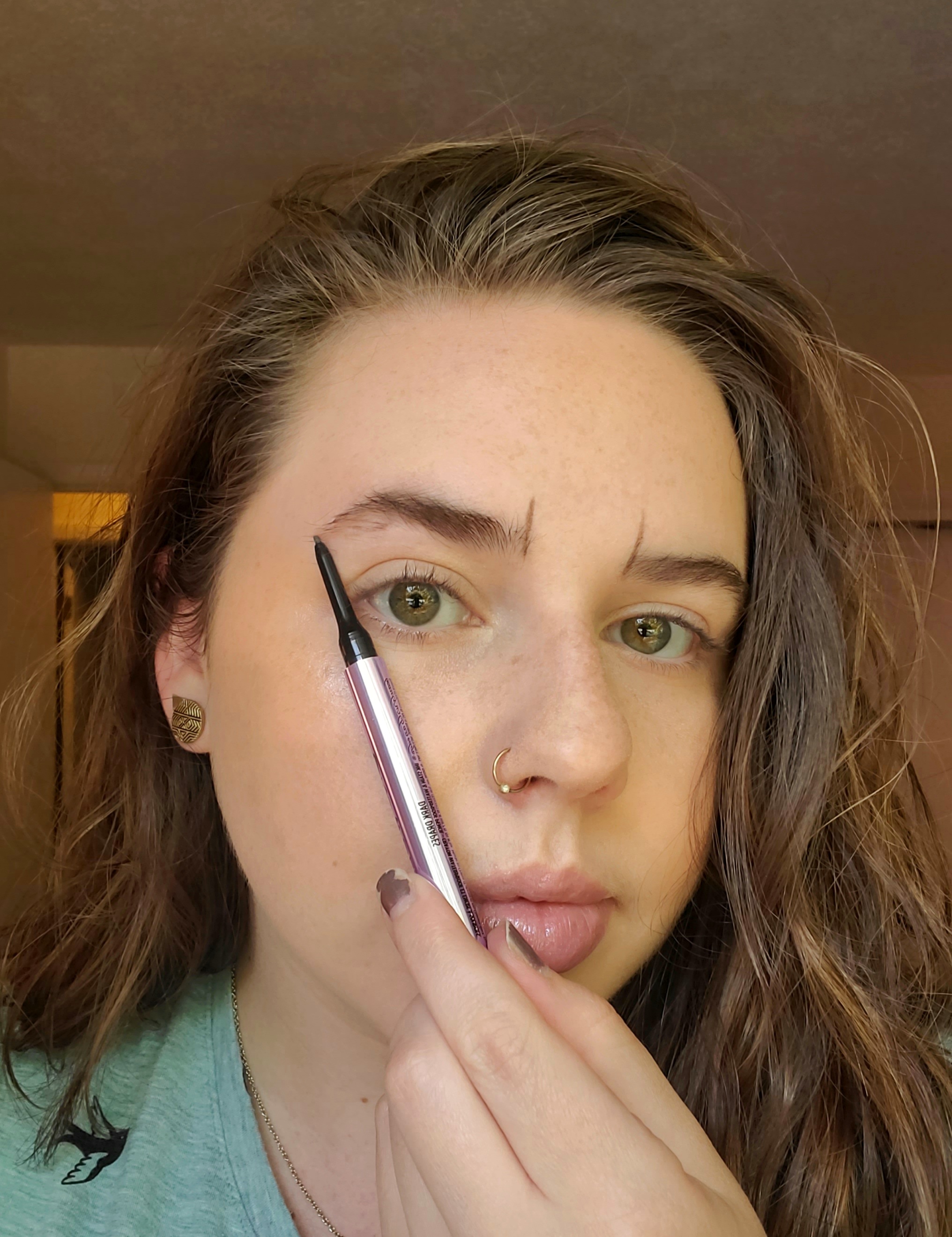 Brow mapping step 3