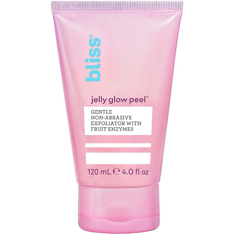 Bliss jelly glow peel to exfoliate dry skin