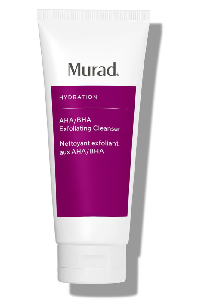 Mural exfoliating cleanser, gentle exfoliant for dry or sensitive skin